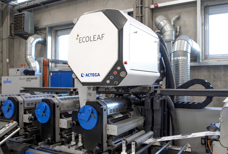 ACTEGA PORTA LA SOSTENIBILITÀ COME TEMA CENTRALE A PRINT4ALL CON LA TECNOLOGIA DI METALLIZZAZIONE ECOLEAF SOTTO AI RIFLETTORI